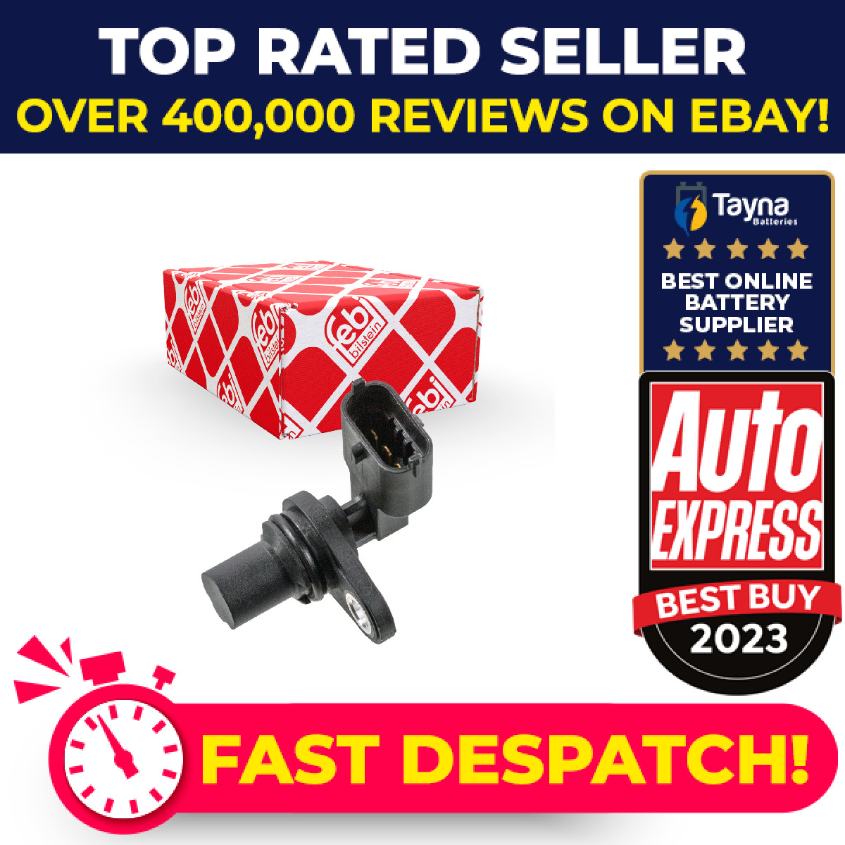 Camshaft Position Sensor fits VAUXHALL SIGNUM Z03 2.2 03 to 08 Z22YH 024405977