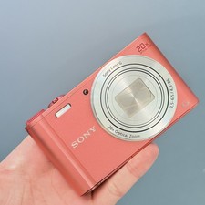 For Sony Cyber-shot DSC-WX350 18.2MP Optical Zoom Compact Digital Camera Pink