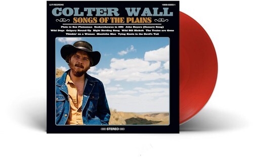 Colter Wall - Songs Of The Plains [New Vinyl LP] Colored Vinyl, Red