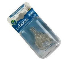 Dr. Brown's Original Nipple Anti-colic Medium Flow Level 2 (3m+), 2 Count - New