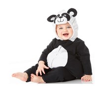 Carter's 2 Piece Unisex Baby Little Panda Halloween Costume Set 24 Months