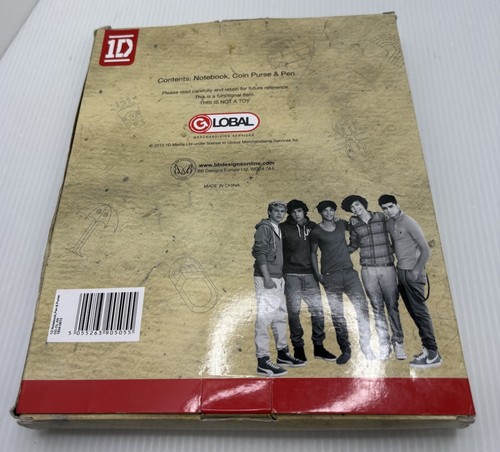 One Direction A5 Notebook with Coin Purse and Pen Set New Old Stock - Picture 4 of 4