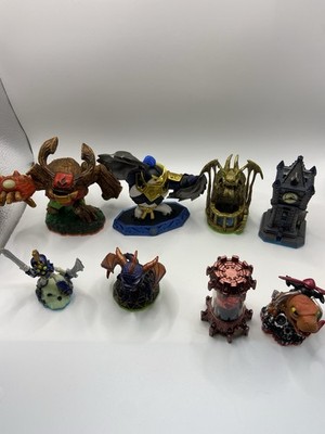 Vintage ACTIVISION Lot Of 8 Skylander Figures