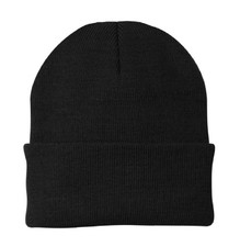 Cuffed Knit Beanie Customizable