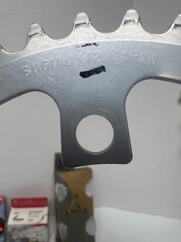 Sugino 42t Chainring - 130BCD - For 7/8/9 Speed - BRAND NEW - Japan - 42 Tooth - Image 2 of 2