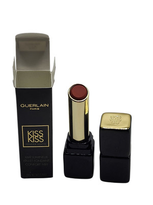 Guerlain Paris Kiss Kiss Tender Matte, #770 Desire Red - 0.11 oz