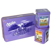 Seltene MILKA Blechdosen Dosen Konvolut Vinta...