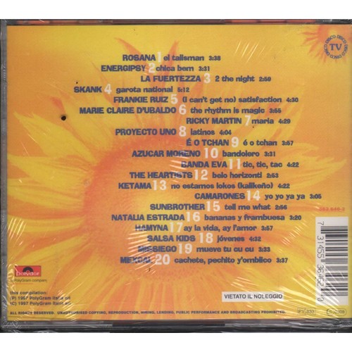 Various CD Festivalbar Latino '97 Polydor – 5536462 Sigillato - Imagen 2 de 2