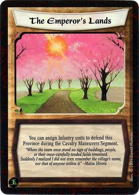The Emperor's Lands - Honor Bound - Legend of the Five Rings CCG