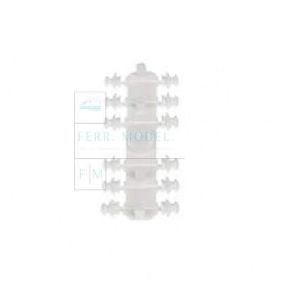 SOMMERFELDT 205 - Freileitungsisolatoren FS, 24 Stück Spur H0 1:87