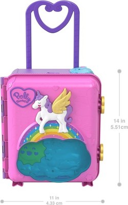 Polly Pocket Urlaub im Rollkoffer Spielset HKV43