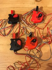 4 x Vintage Triang Minic Motorways Hand Controllers Untested.
