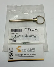 Carr Lane 4DEP2.50  1/4'' x 2.5'' Grip Length Quick Release Detent Pin