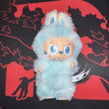 POP MART Labubu V3 Big Into Energy The Monsters Hope Blue Plush AUTHENTIC