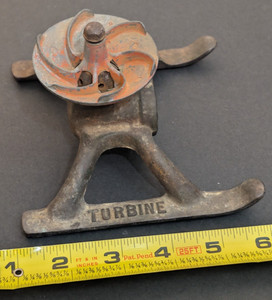 Antique  ALL METAL PREMAX TURBINE LAWN SPRINKLER Tested + Pattent Number : 22-26