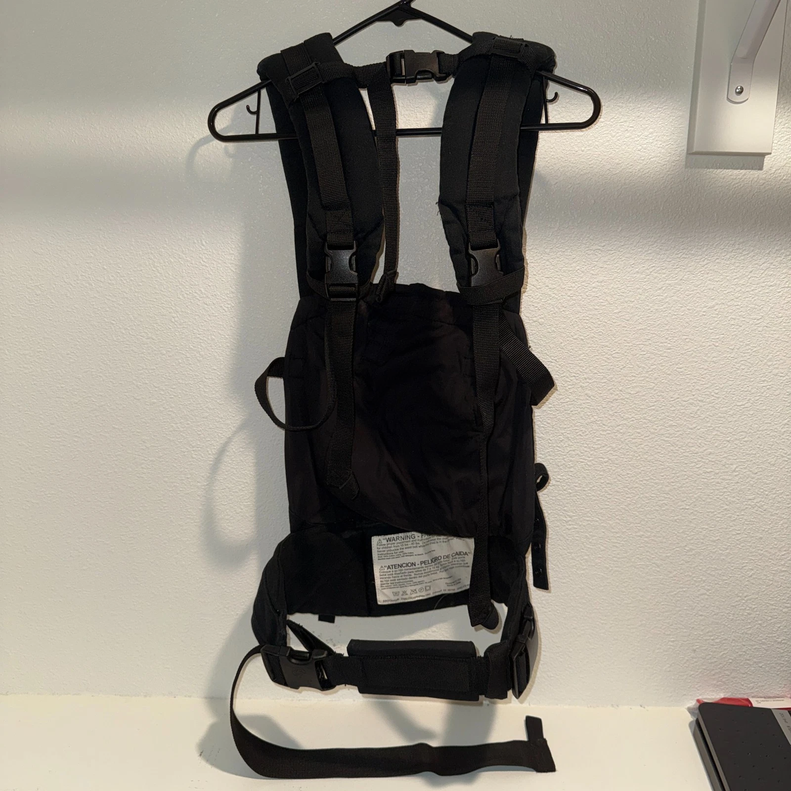 Ergobaby Original Baby Carrier Black Front Backpack Infant Toddler Adjustable