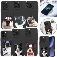 Phone Case Dogs Pattern Cover For iPhone 17 Pro Max 16 15 Samsung S25 S24 Ultra