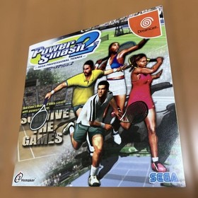 Dreamcast Power Smash 2 Sega Japan Import Used with Obi and Postcard