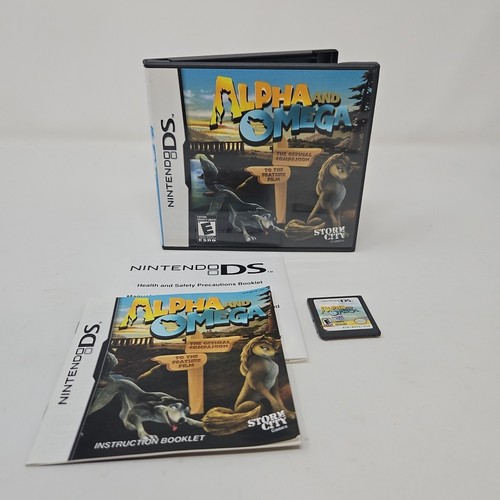 Alpha und Omega Nintendo DS Komplett Neuwertig 2010 GETESTET
