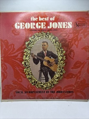 The Best Of George Jones 1963 Mono Vinyl LP compilation Lonesome Old Town