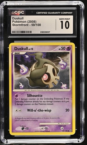 Duskull graded CGC 10 for sale on eBay