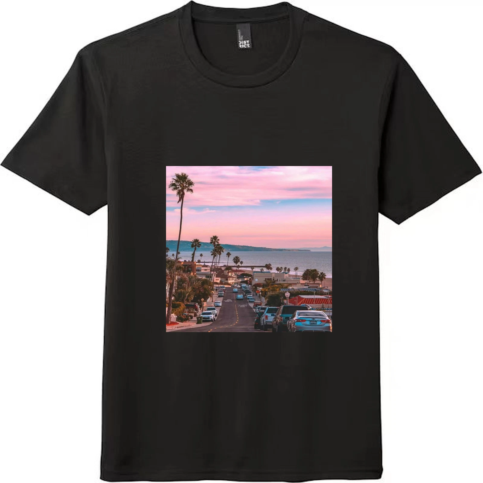 LA California Coastal Sunset & Pier Scenes Unisex T-Shirts