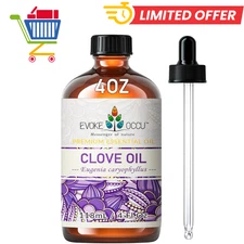 Evoke Occu Clove Oil for Teeth and Gums - Oral Care, Toothache Relief & Fresh