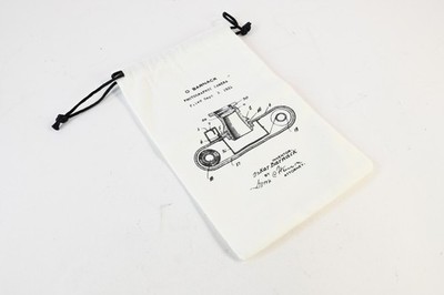 Oskar Barnack Leica Drawstring Accessory Bag Pouch #G032