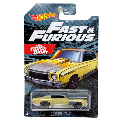 Hot Wheels Fast & Furious 1970 Chevy Monte Carlo Tokyo Drift 1:64
