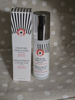 First Aid Beauty (FAB) 0.3% Retinol Complex Serum 30ML / 1 FL OZ New