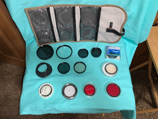 Camera Filter Lens Accessory Lot Tiffen, Hama, Kalt, Quantaray, LowePro case,