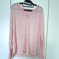 Street One Damen Shirt rosa Gr. 42 Langarm Ru...