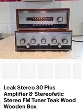 Leak Stereo 30 Plus Amplifier & Stereofetic S...
