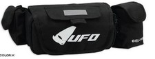 Borsa In Vita Porta Attrezzi Enduro Cross Mx Nero-Bianco
