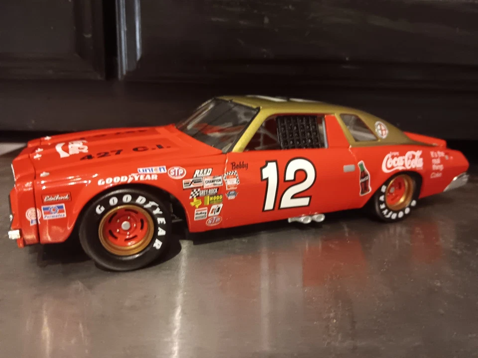 XRARE 1/24 RCCA Bobby Allison #12 1974 Coca-Cola Malibu CWB - Image 2 of 4