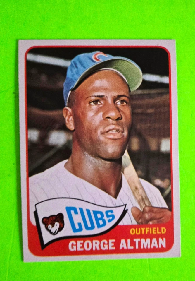 Lote de 9 1965 Topps Chicago Cubs Vintage Béisbol Glenn Beckert RC, Foto 4 de 4