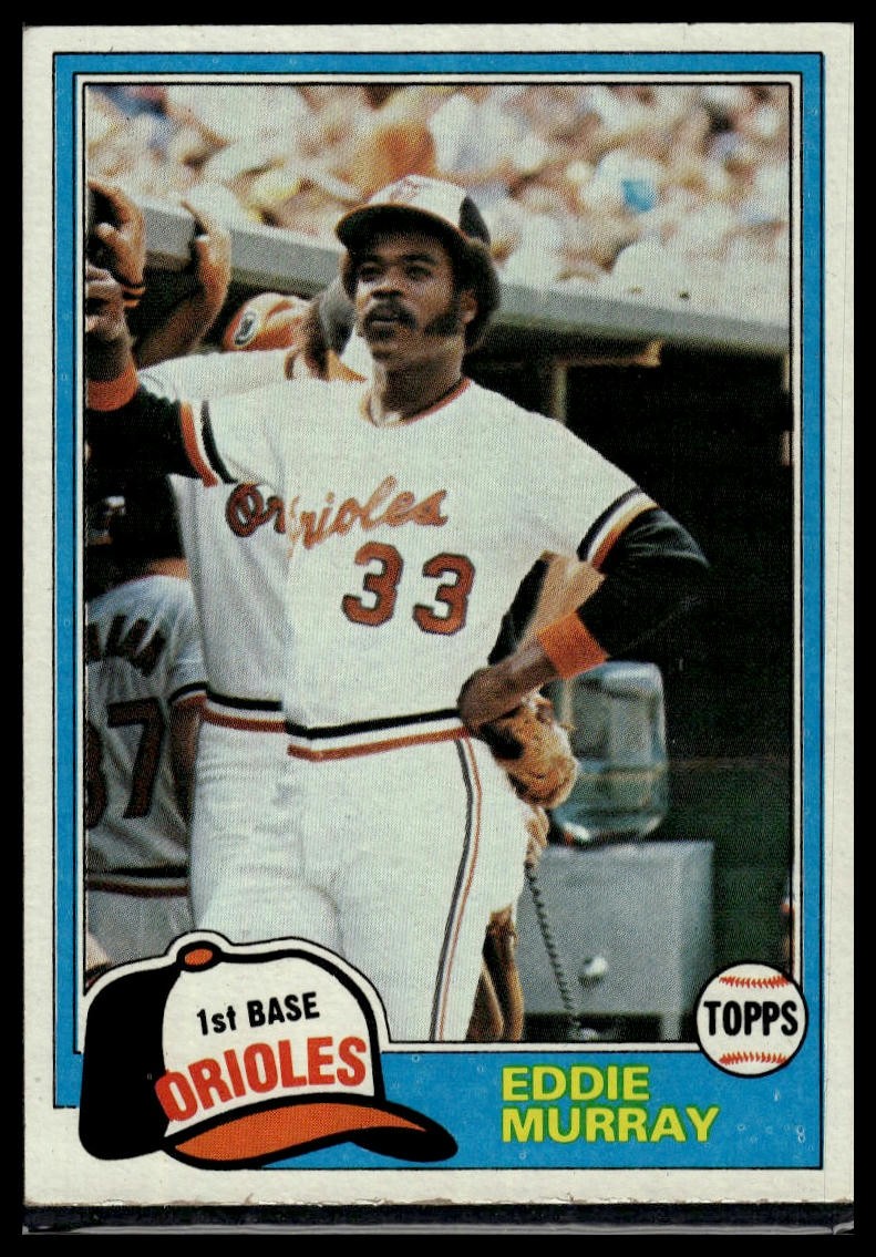 1981 Topps #490 Eddie Murray