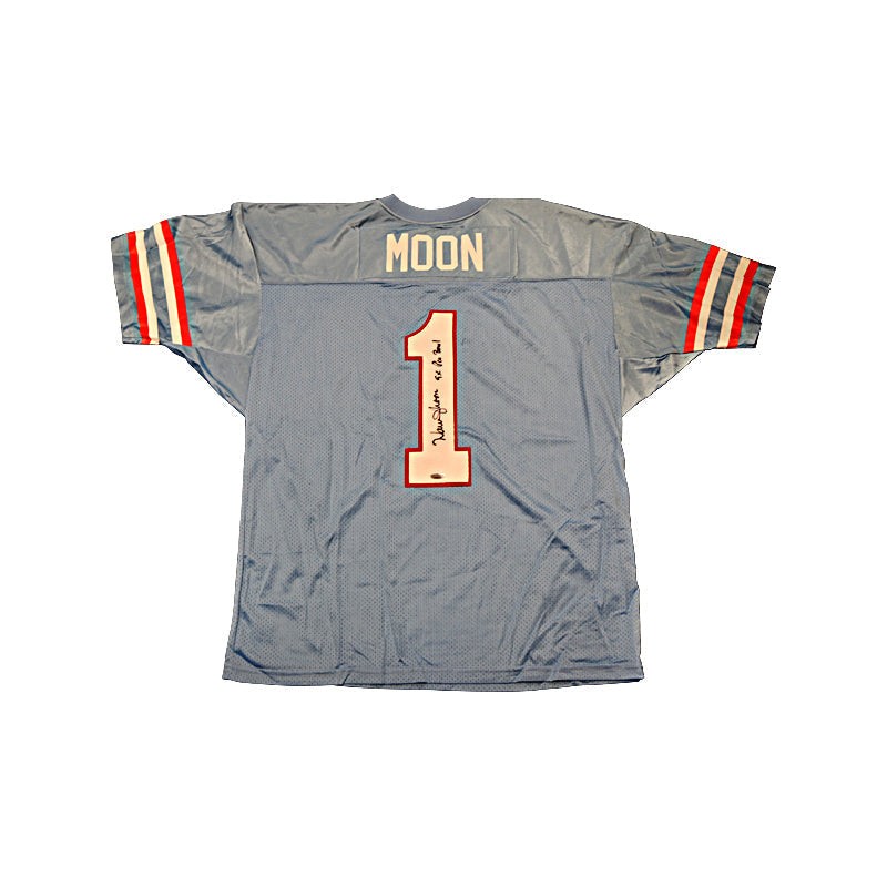 Warren Moon Houston Oilers Autographed Signed and Inscribed Proline Jersey Tri Star 