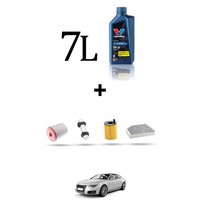 Hoffcar Set Service 4 Filter Und 7L ÖL FüR Audi A7 (4GA, 4GF) 3.0 Tdi 230Kw Von