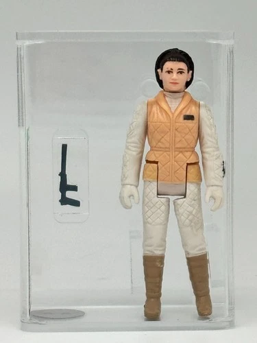 VINTAGE STAR WARS AFA 80 LEIA ORGANA HOTH OUTFIT HK