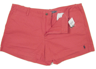 NEW Polo Ralph Lauren Sport Womens Shawna Shorts!  Size 4 or 10   Red