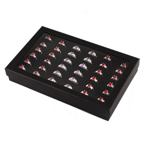 Earring Case Display 36 Slots  Jewelry Organizer Tray Ring Box Storage Fashi&DB - Picture 1 of 12