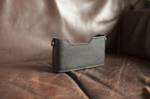Handmade Genuine Real Leather Half Camera Case Bag Cover for MINOLTA XD7 XD XD11 - Picture 4 of 4