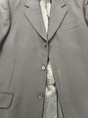 GAP Men's Navy Blue Solid Wool Blazer 44R $315 - Picture 8 of 10