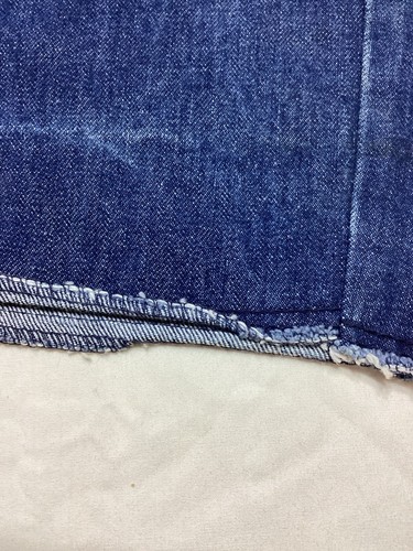 Vtg 70's Rag City Blues Los Angeles Flare Jeans Zipper Front Sz 27 (22x32) - Picture 12 of 15