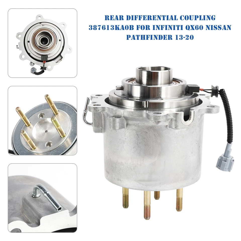 Acoplamiento diferencial trasero 387613KA0B para Infiniti QX60 Nissan Pathfinder 13-20. Foto 2 de 4