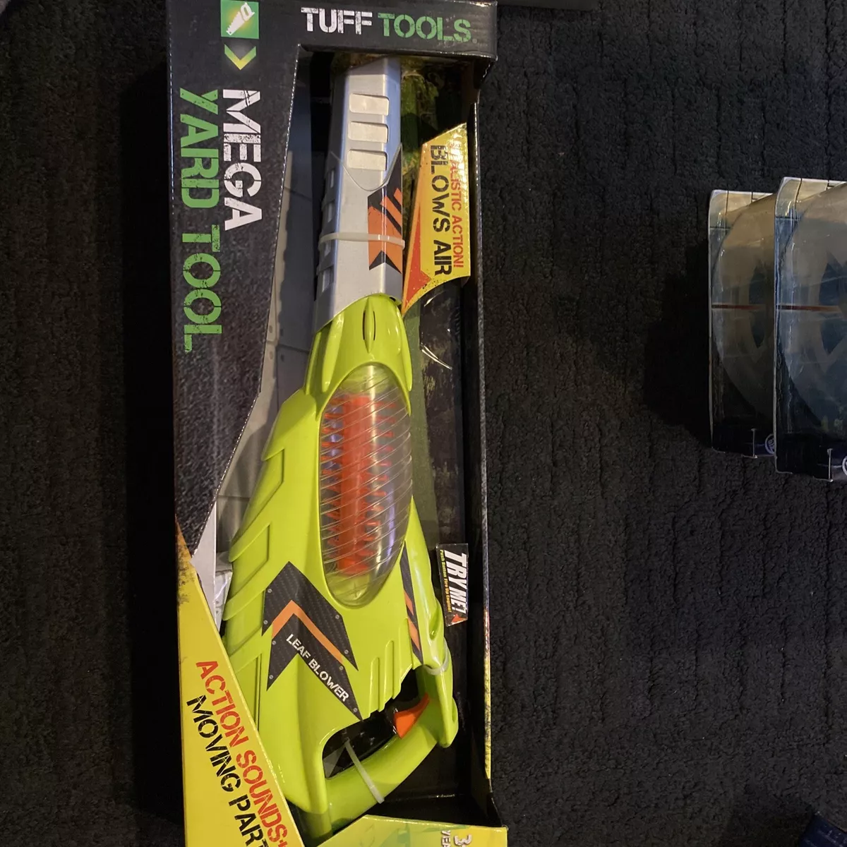Lanard Tuff Mega Yard Tools Workman Mighty Leaf Blower Toy