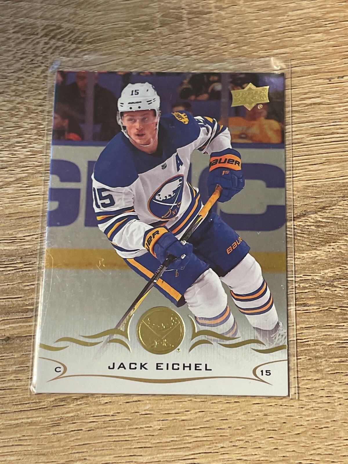 2018-19 Upper Deck Silver Foil Jack Eichel #25