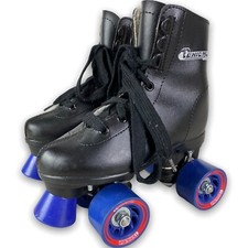 Chicago Quad Wheel Rink Style Roller Skates Black Children's SZ J12