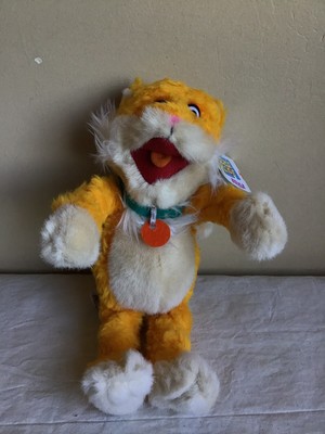 Vintage NWT 1995 Russ The Puzzle Place Sizzle Cat Plush Stuffed Animal Toy 11